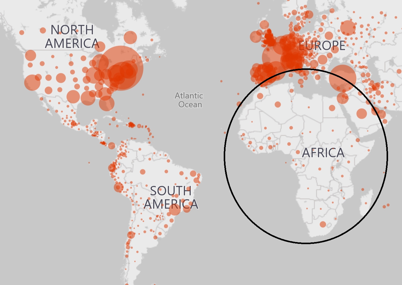 COVID Map April 19, 2020