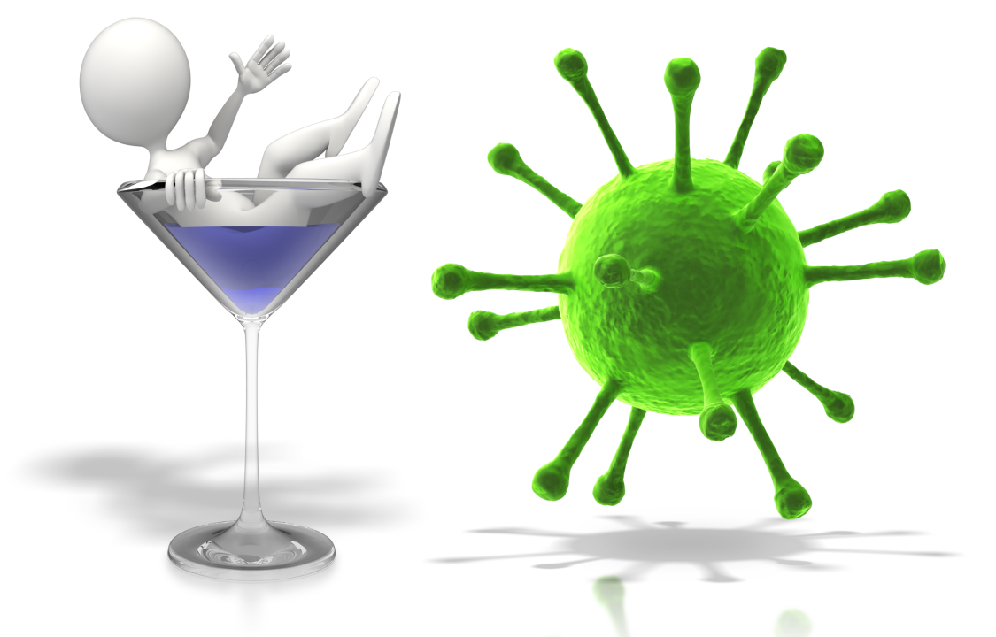Out damned virus, Pour me a G & T